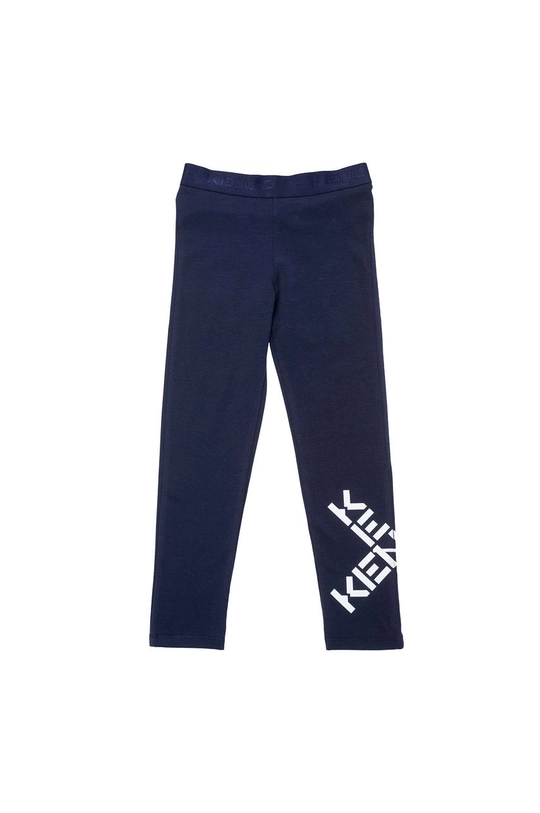 granatowy Kenzo Kids Legginsy dziecięce Dziewczęcy