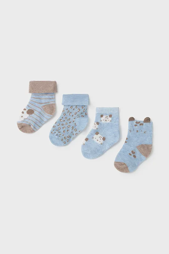 modrá Detské ponožky Mayoral Newborn (4-Pack) Detský