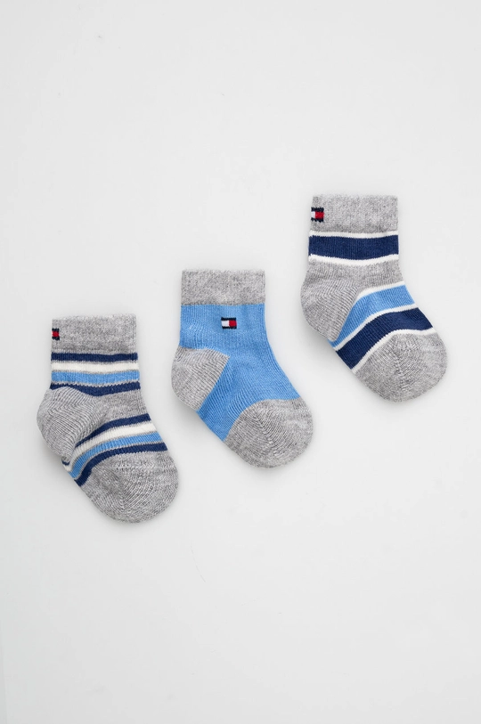 niebieski Tommy Hilfiger Skarpetki dziecięce (3-pack) Dziecięcy