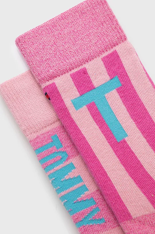 Detské ponožky Tommy Hilfiger (2-pack) ružová