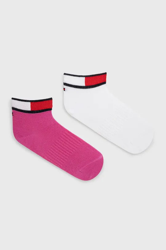 ροζ Παιδικές κάλτσες Tommy Hilfiger (2-pack) Παιδικά
