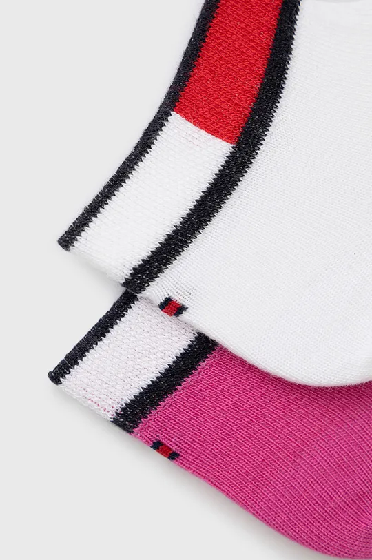 Παιδικές κάλτσες Tommy Hilfiger (2-pack) ροζ