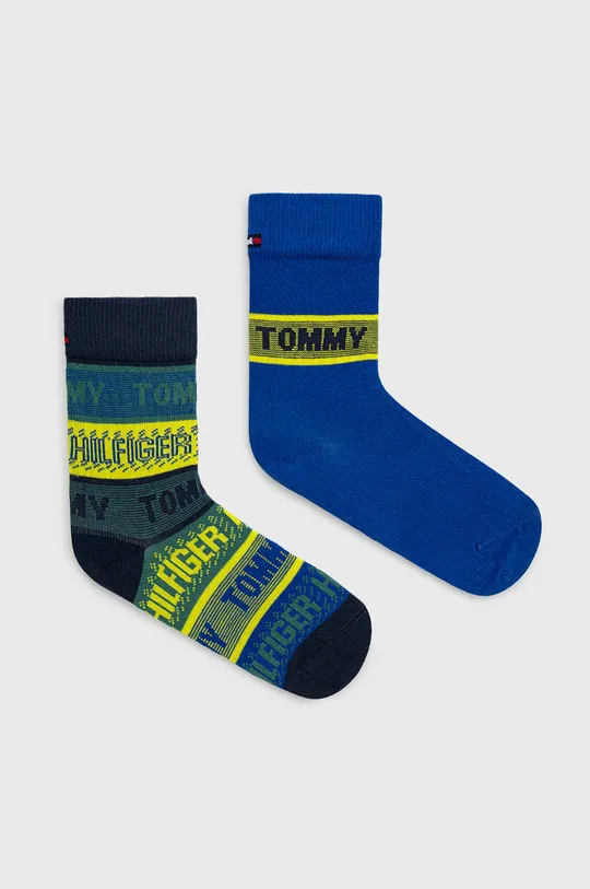 μπλε Παιδικές κάλτσες Tommy Hilfiger (2-pack) Παιδικά
