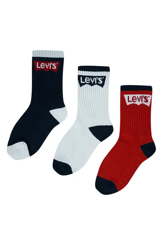 Detské ponožky Levi's tmavomodrá