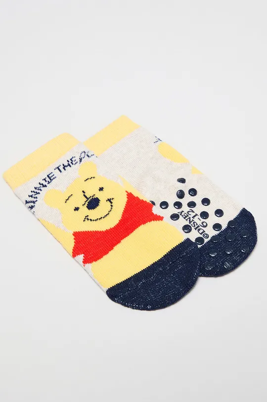 Detské ponožky OVS (2-pack) žltá