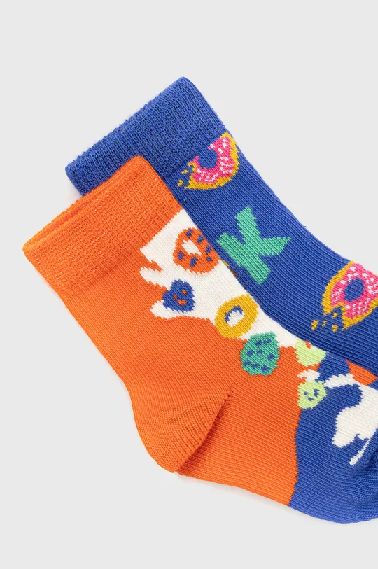Happy Socks - Detské ponožky Okay Cereals (2-pak) viacfarebná