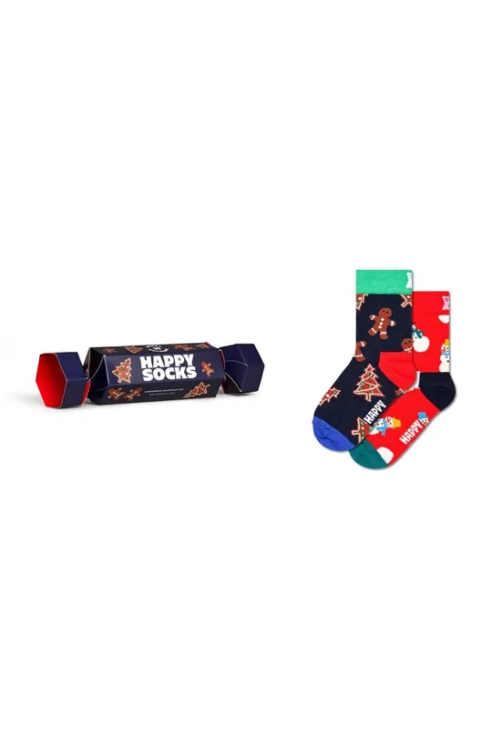 črna Otroške nogavice Happy Socks Holiday Socks Gift Set Otroški