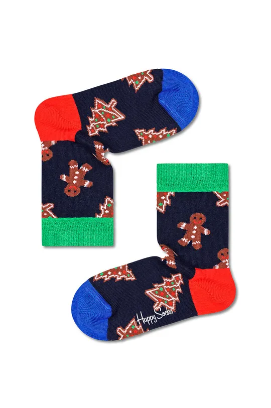 Dječje čarape Happy Socks Holiday Socks Gift Set (2-pack) mornarsko plava