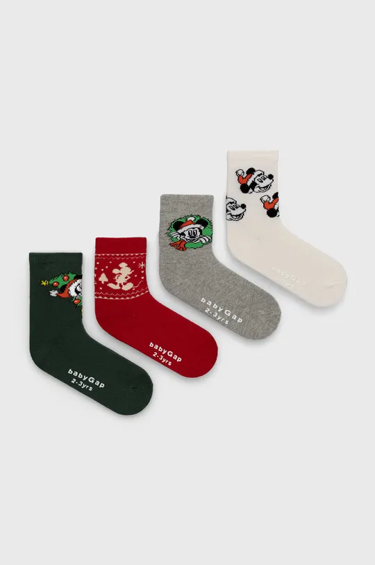 viacfarebná Ponožky GAP x Disney (4-pack) Detský