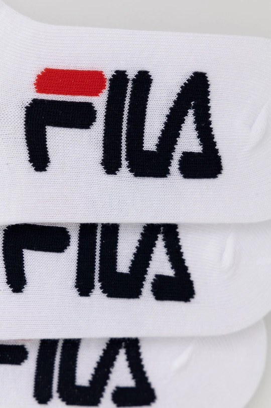 Fila Skarpetki dziecięce (3-pack) biały