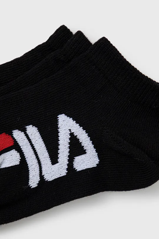 Дитячі шкарпетки Fila (3-pack) чорний