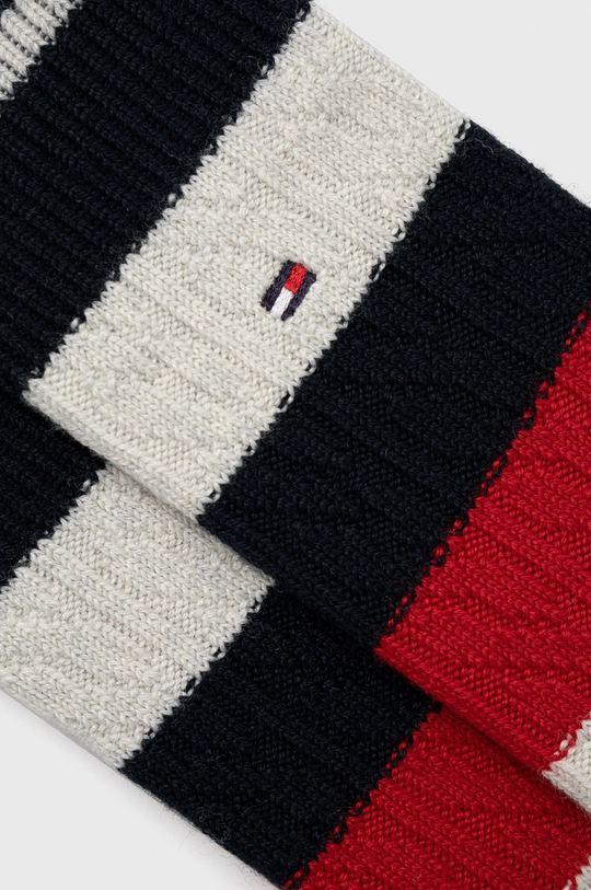 Tommy Hilfiger Skarpetki z domieszką wełny granatowy