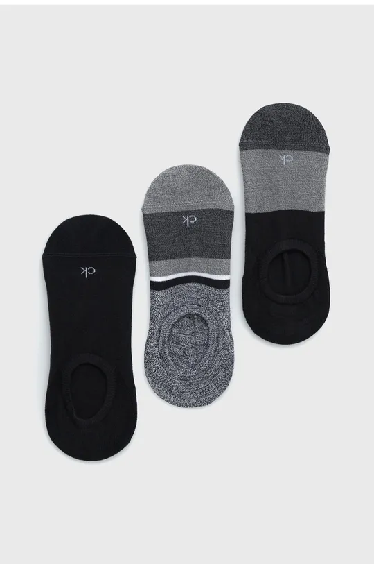 sivá Ponožky Calvin Klein (3-pack) Pánsky