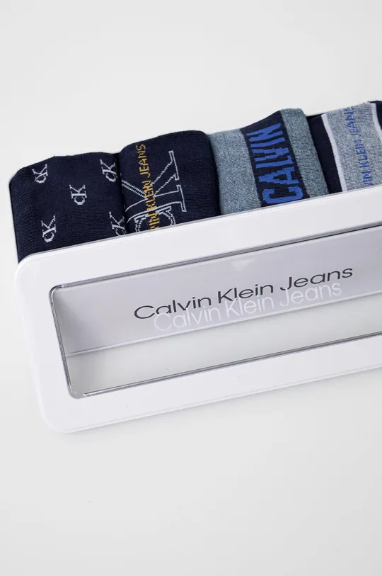 Κάλτσες Calvin Klein  74% Βαμβάκι, 2% Σπαντέξ, 4% Πολυαμίδη, 20% Πολυεστέρας