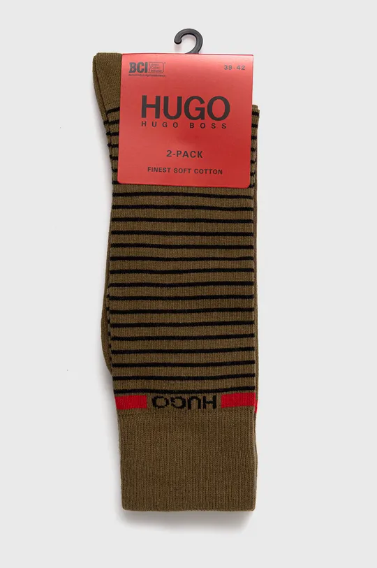 Ponožky Hugo  82% Bavlna, 2% Elastan, 16% Polyamid