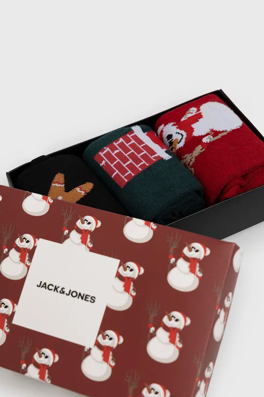 Ponožky Jack & Jones (3-pack)  72% Bavlna, 2% Elastan, 26% Polyester