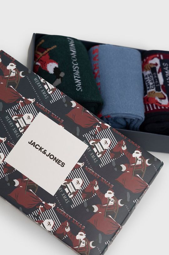 Ponožky Jack & Jones (3-pack)  72% Bavlna, 2% Elastan, 26% Polyester