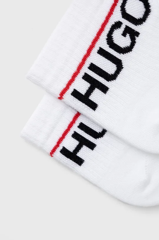Ponožky Hugo (2-pack) biela