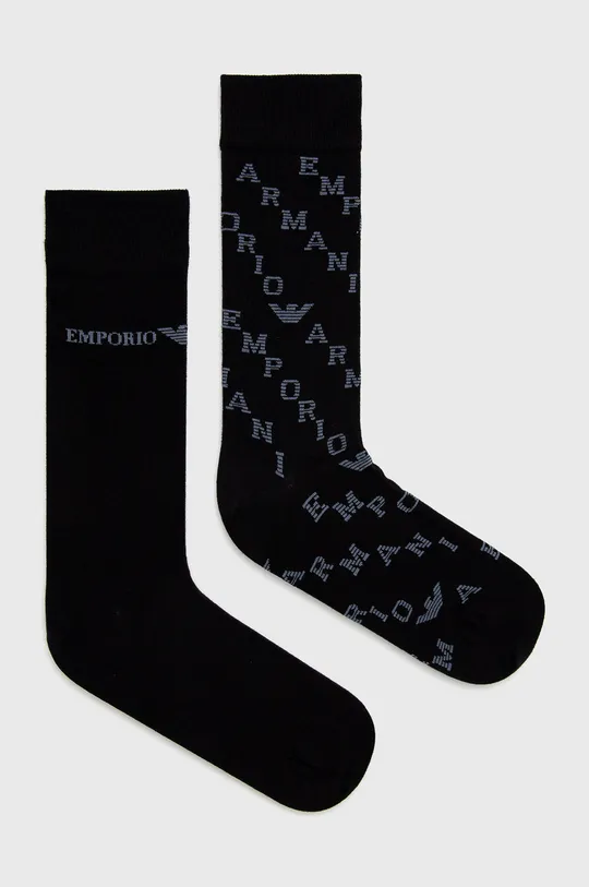 чорний Шкарпетки Emporio Armani Underwear (2-pack) Чоловічий