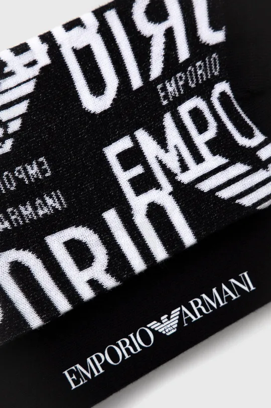 Emporio Armani Underwear Skarpetki (2-pack) 302302.1A284 czarny