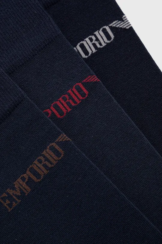Шкарпетки Emporio Armani Underwear темно-синій