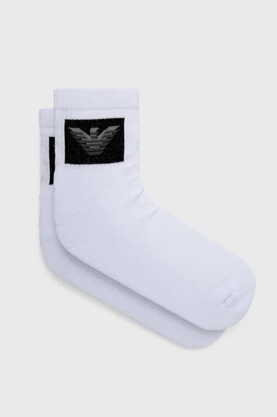 biały Emporio Armani Underwear Skarpetki (2-pack) 303222.1A300 Męski