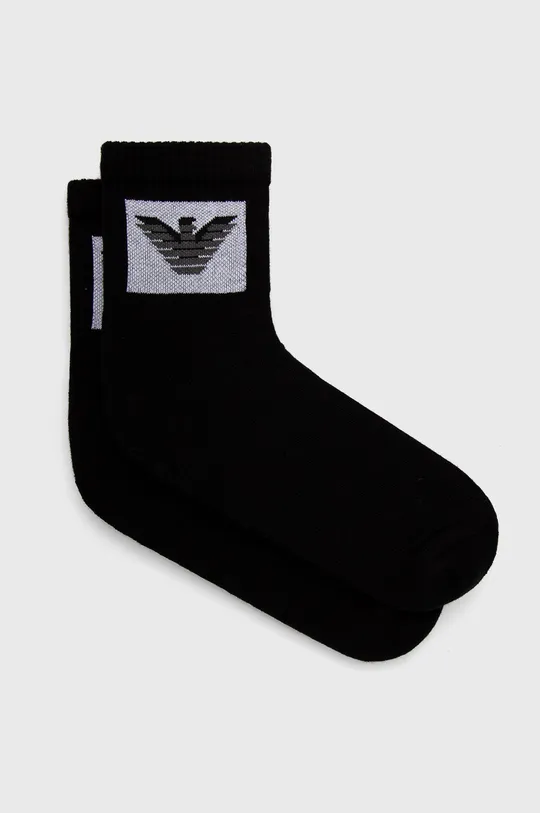 μαύρο Κάλτσες Emporio Armani Underwear (2-pack) Ανδρικά