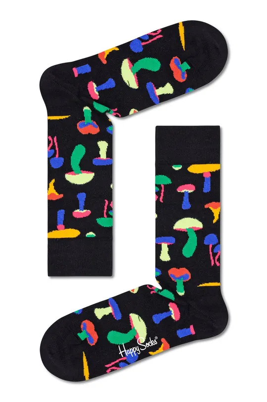 viacfarebná Ponožky Happy Socks Mushroom Pánsky