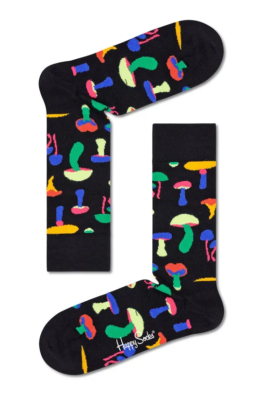 multicolor Happy Socks Skarpetki Mushroom Męski