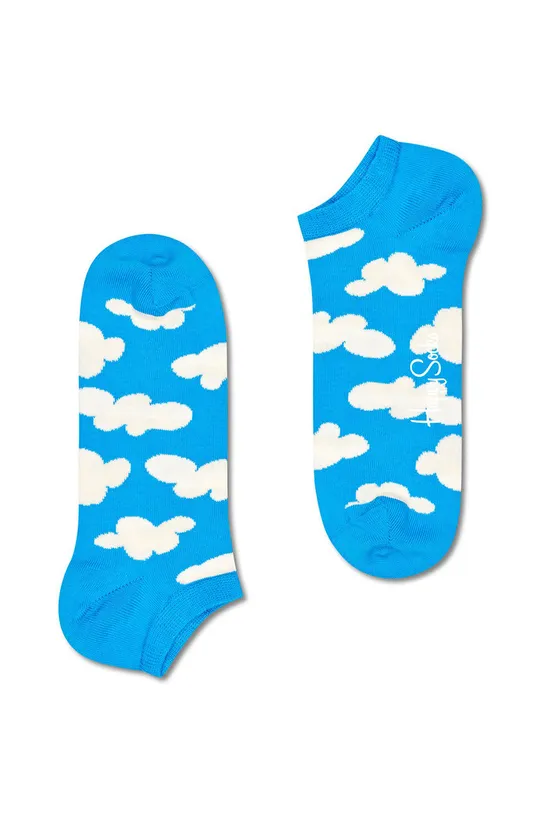 niebieski Happy Socks Skarpetki Cloudy Low Męski