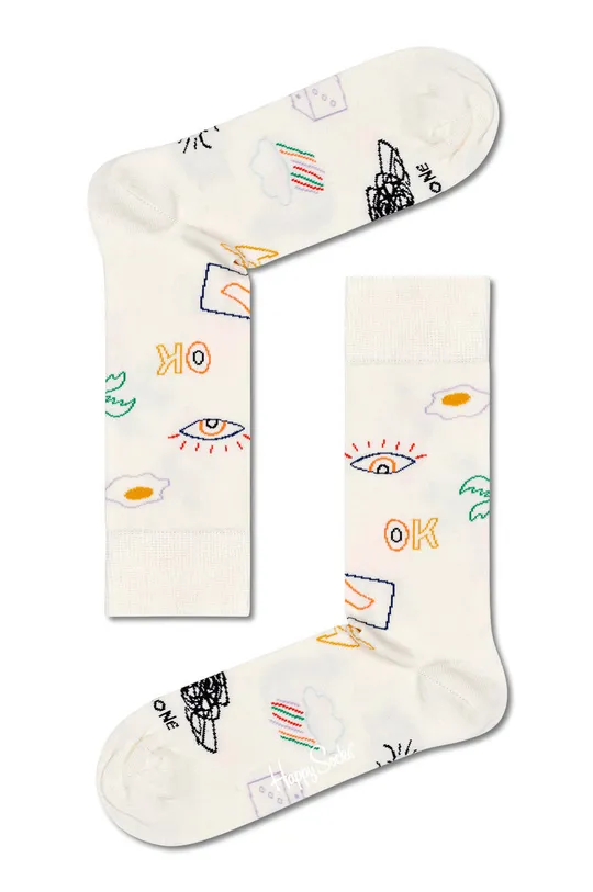 Ponožky Happy Socks Good Times (4-Pack) viacfarebná