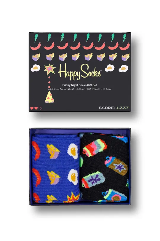 multicolor Happy Socks Skarpetki (2-Pack) Męski