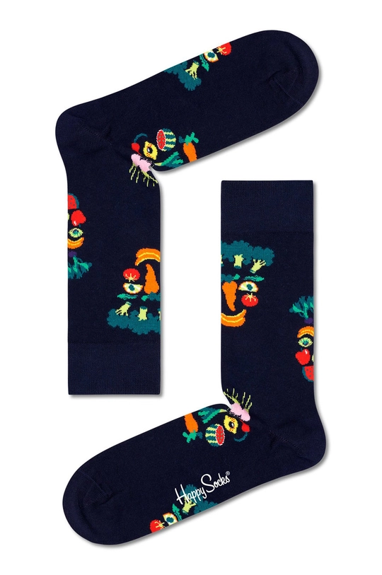 πολύχρωμο Κάλτσες Happy Socks Healthy Lifestyle (4-Pack)