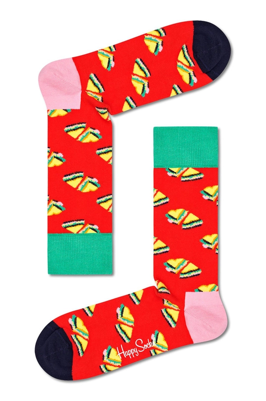 Κάλτσες Happy Socks 7 Day Socks Gift Set (7-Pack)  86% Βαμβάκι, 2% Σπαντέξ, 12% Πολυαμίδη