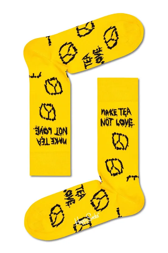 żółty Happy Socks Skarpetki Hells Grannies x Monty Python Męski