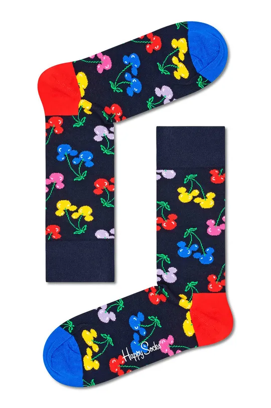 multicolor Happy Socks Skarpetki Very Cherry Mickey Męski