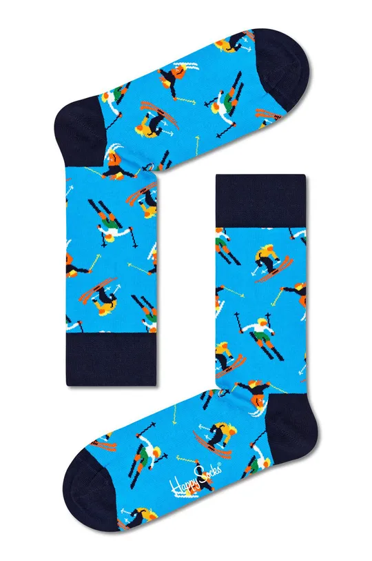 μπλε Κάλτσες Happy Socks Ανδρικά