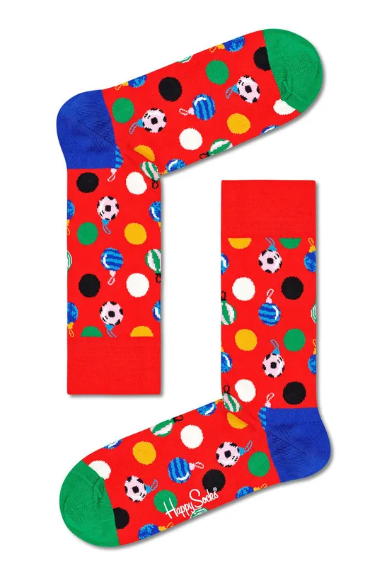 crvena Čarape Happy Socks Muški