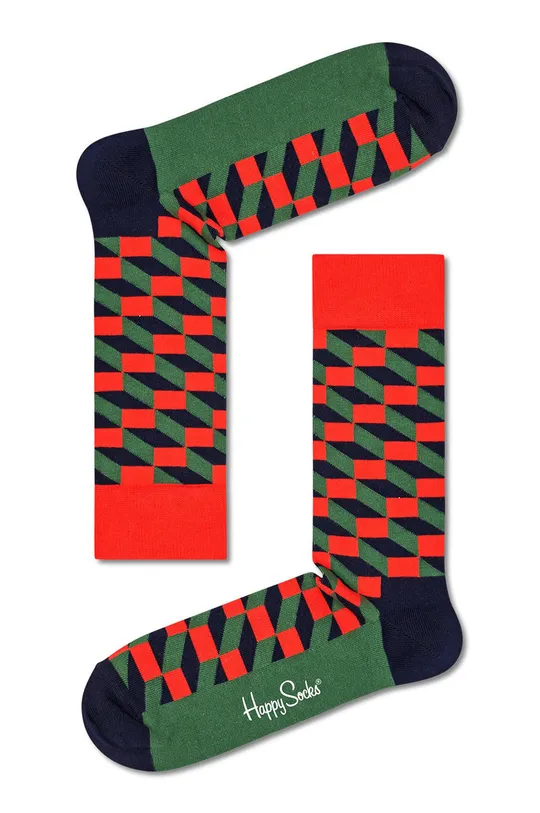 Happy Socks Skarpetki (4-pack) 86 % Bawełna, 2 % Elastan, 12 % Poliamid