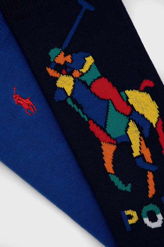 Ponožky Polo Ralph Lauren (2-pack) tmavomodrá