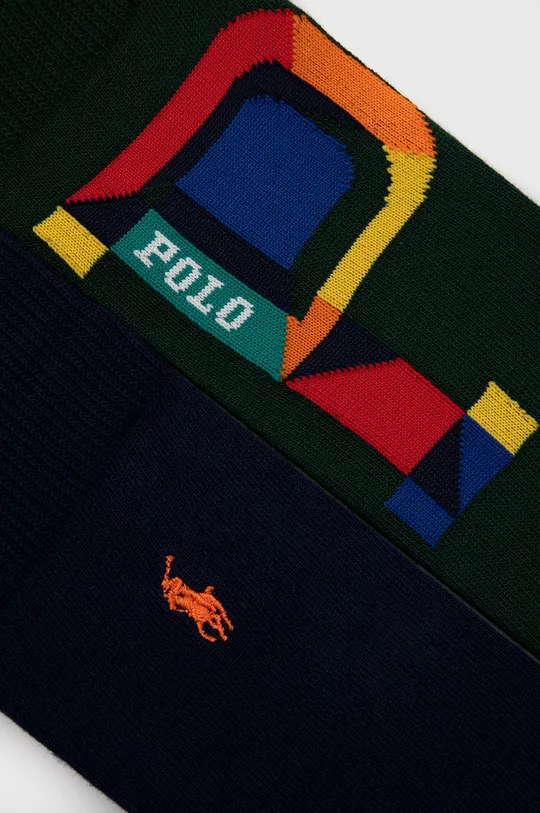 Ponožky Polo Ralph Lauren (2-pack) zelená