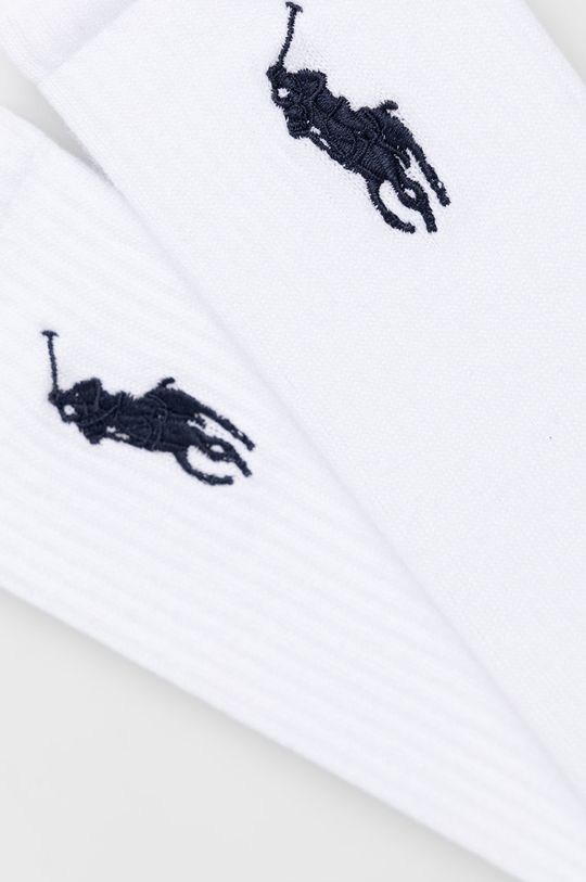 Polo Ralph Lauren Skarpetki (3-pack) biały