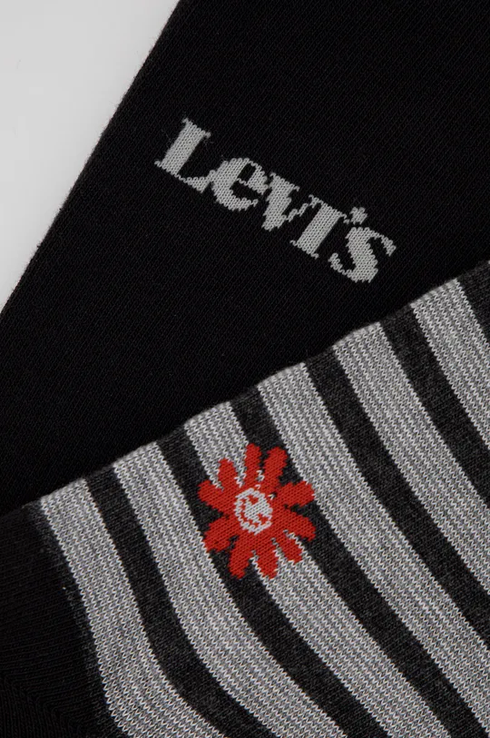 Levi's Skarpetki (2-pack) czarny