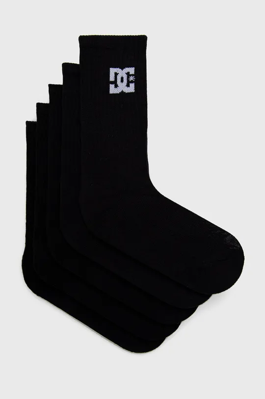 μαύρο Κάλτσες Dc (5-pack) Ανδρικά