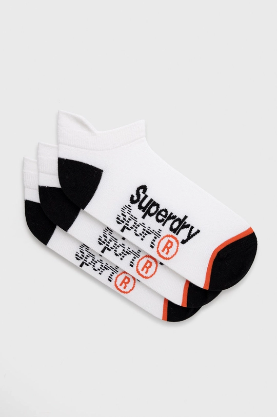 biały Superdry Skarpetki (3-pack) Męski