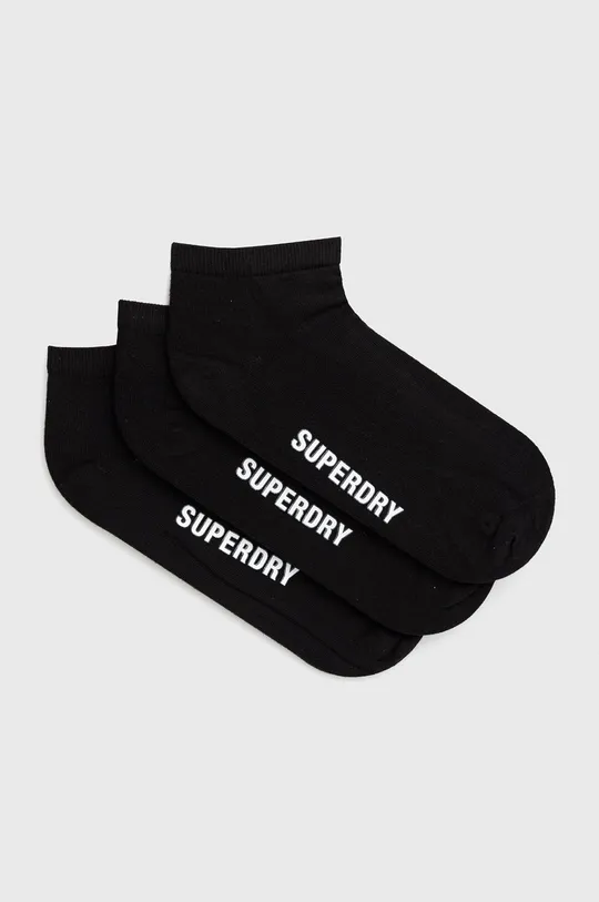 fekete Superdry zokni (3 pár) Férfi