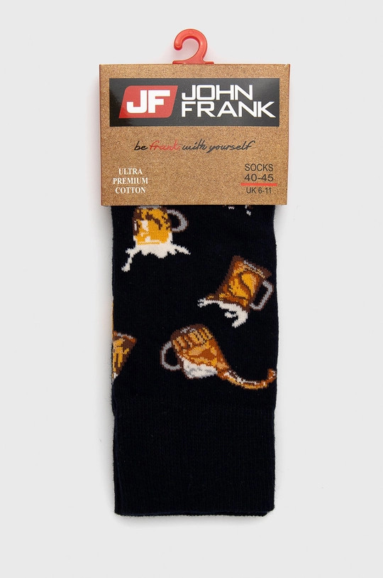 Ponožky John Frank (2-pack)  80% Bavlna, 3% Elastan, 17% Polyamid