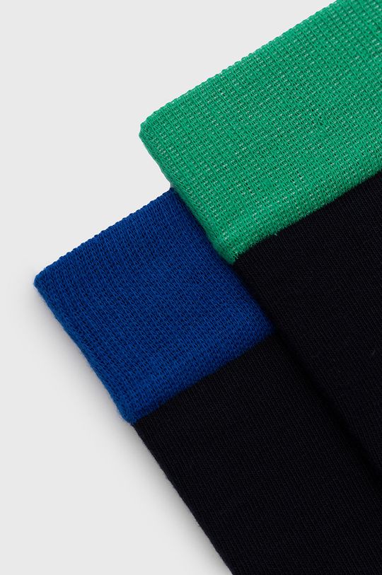 United Colors of Benetton Șosete (2-pack) negru
