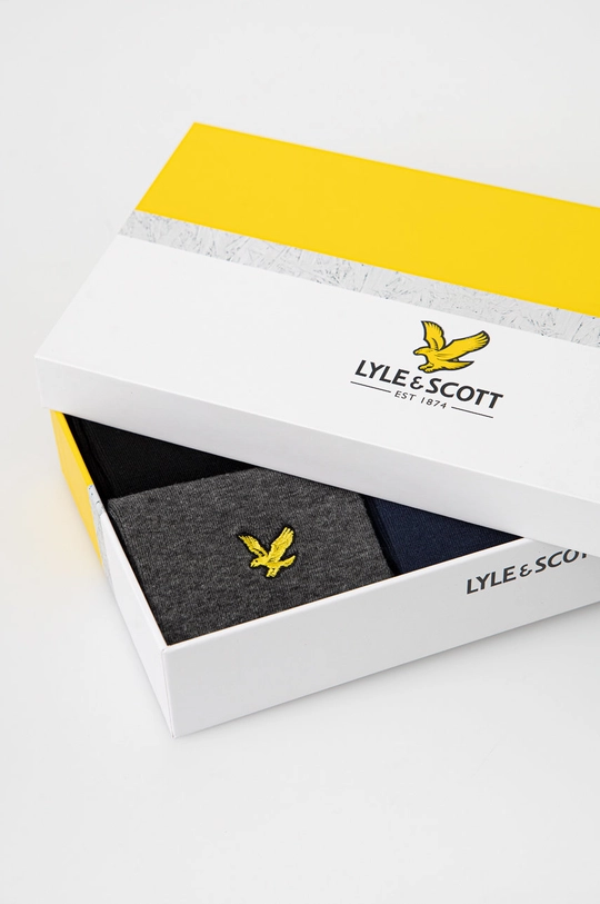 többszínű Lyle & Scott zokni