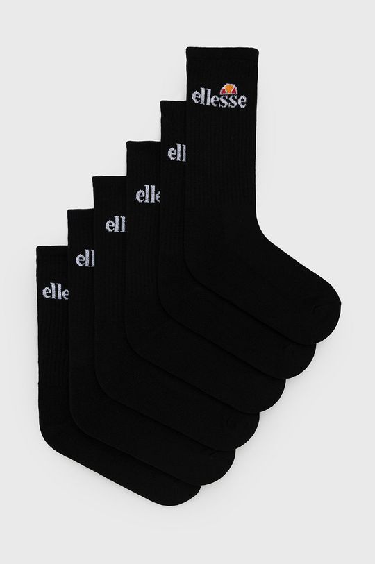 čierna Ponožky Ellesse (6-pack) Pánsky